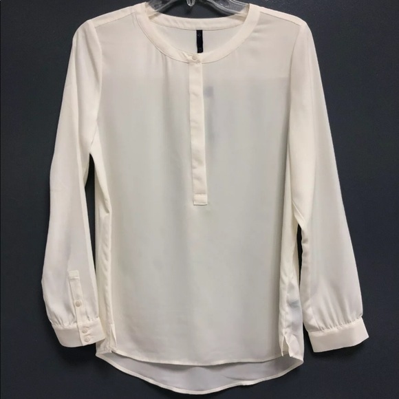 NOT YOUR DAUGHTER’S JEANS VANILLA BLOUSE NYDJ PS - Picture 5 of 8